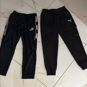 Puma M Black Sweatpants Set of 2